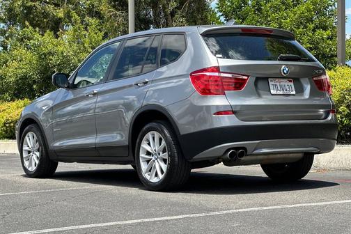 Space Gray Metallic 2014 BMW X3 xDrive28i