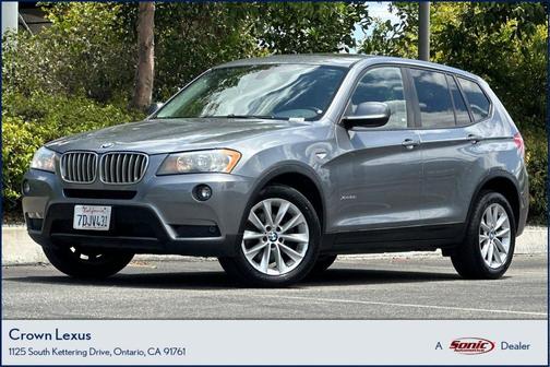 Space Gray Metallic 2014 BMW X3 xDrive28i