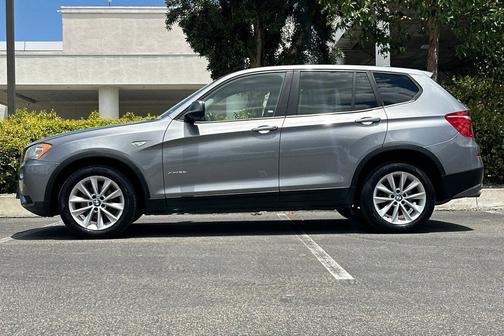 Space Gray Metallic 2014 BMW X3 xDrive28i