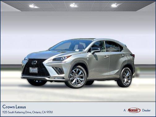 Nebula Gray Pearl 2020 Lexus NX 300 F Sport