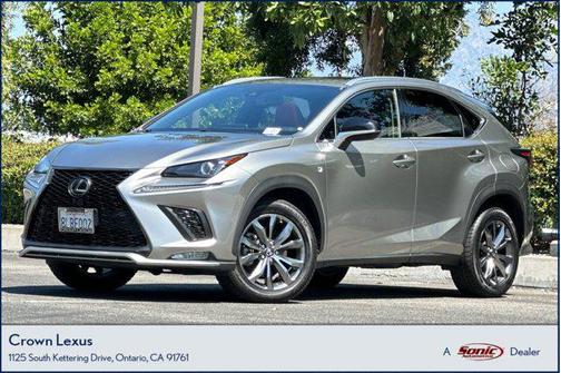 Nebula Gray Pearl 2020 Lexus NX 300 F Sport