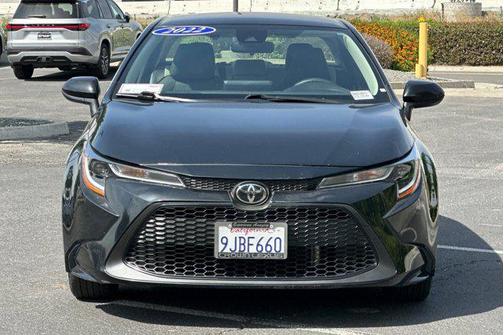 Black Sand Pearl 2022 Toyota Corolla LE