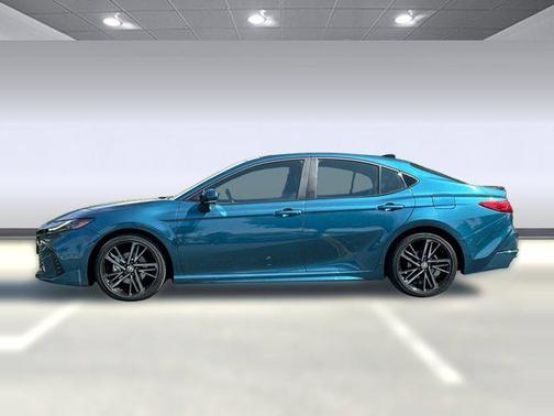 Blue 2025 Toyota Camry XSE