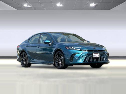 Blue 2025 Toyota Camry XSE