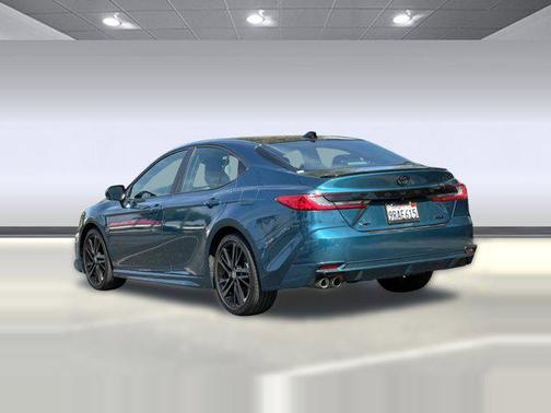 Blue 2025 Toyota Camry XSE