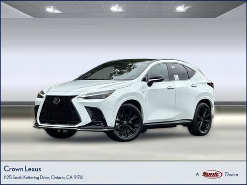 Ultra White 2026 Lexus NX 450h+ F SPORT Handling