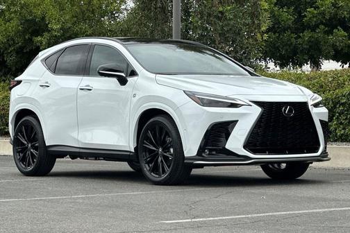 Ultra White 2026 Lexus NX 450h+ F SPORT Handling