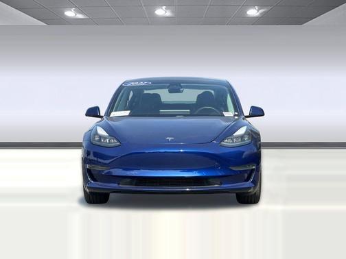 Deep Blue Metallic 2021 Tesla Model 3 Standard Range Plus