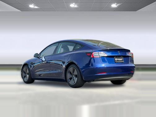 Deep Blue Metallic 2021 Tesla Model 3 Standard Range Plus