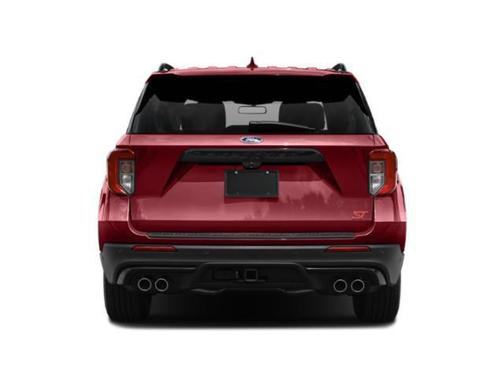 Red 2020 Ford Explorer ST