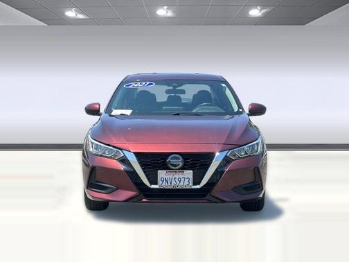 Rosewood Metallic 2021 Nissan Sentra SV