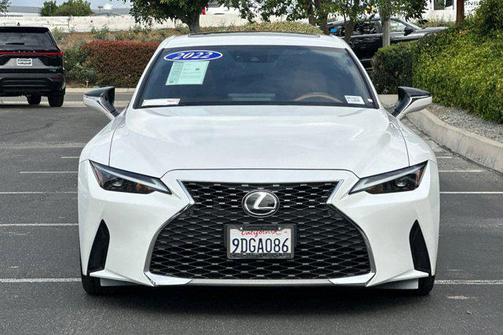 Eminent White Pearl 2022 Lexus IS 300 Base