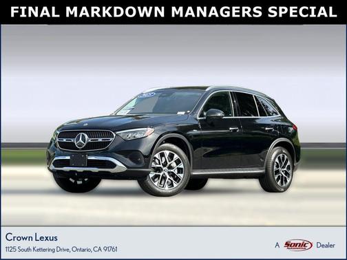 Black 2025 Mercedes-Benz GLC 350e Base