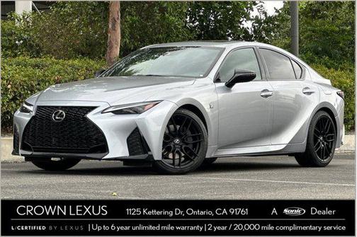 Gray 2024 Lexus IS 350 Base
