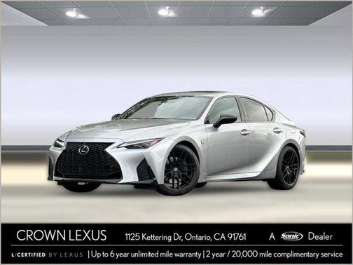 Gray 2024 Lexus IS 350 Base