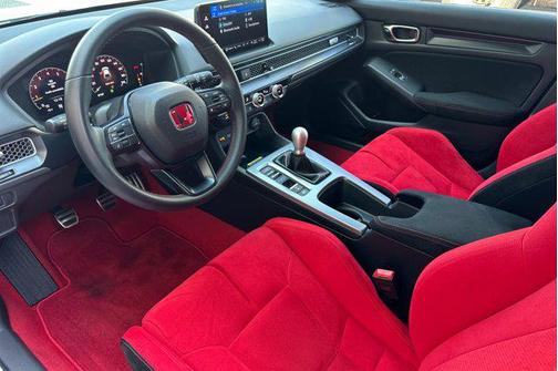 Championship White 2025 Honda Civic Type R Manual