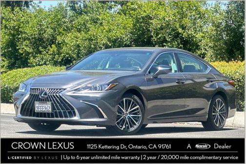 Cloudburst Gray 2023 Lexus ES 350 Base