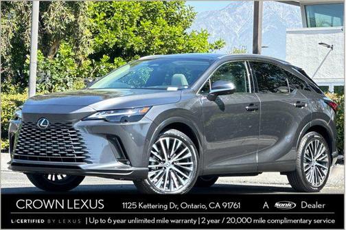 Cloudburst Gray 2026 Lexus RX 350h Premium+