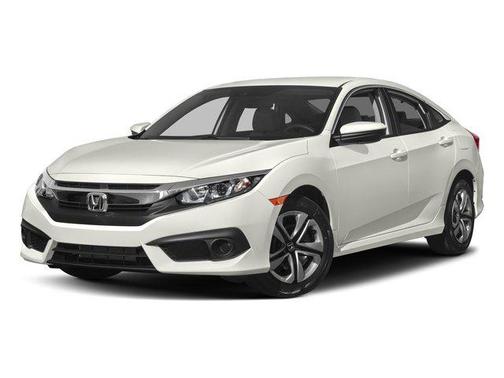 Lunar Silver Metallic 2017 Honda Civic LX Sedan