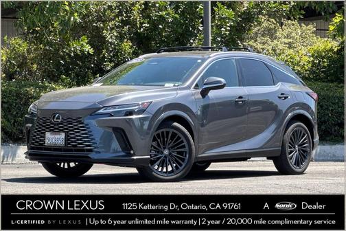 Cloudburst Gray 2025 Lexus RX 350h Premium
