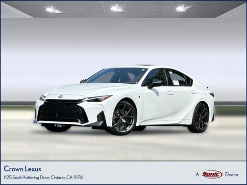 Ultra White 2026 Lexus IS 350 F SPORT Design
