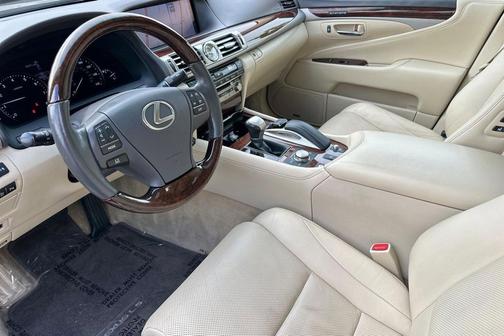 Black 2017 Lexus LS 460 Base