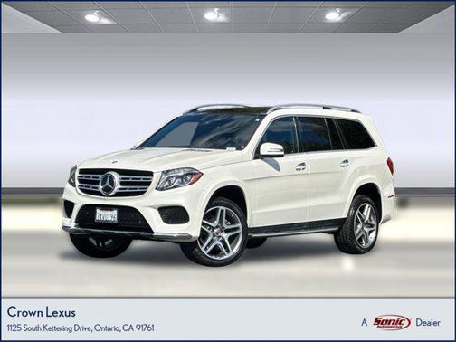 White 2017 Mercedes-Benz GLS 550 Base 4MATIC SUV