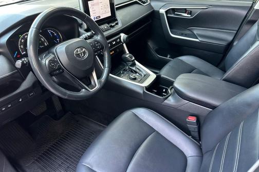 Midnight Black Metallic 2024 Toyota RAV4 Hybrid XLE Premium