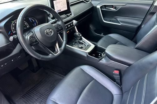 Midnight Black Metallic 2024 Toyota RAV4 Hybrid XLE Premium