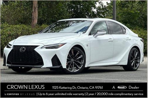 Ultra White 2023 Lexus IS 350 Base