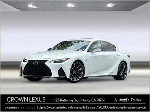 Ultra White 2023 Lexus IS 350 Base