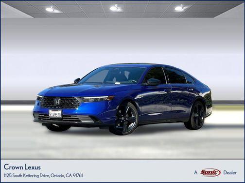 Still Night Pearl 2024 Honda Accord Hybrid Sport-L Sedan