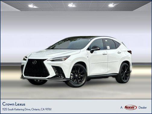 Ultra White 2026 Lexus NX 450h+ F SPORT Handling