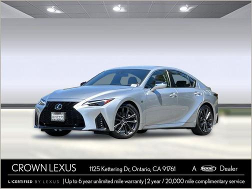 Silver 2025 Lexus IS 300 Base