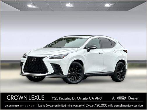 Ultra White 2024 Lexus NX 350 F SPORT Handling