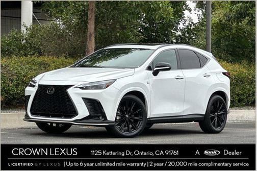 Ultra White 2024 Lexus NX 350 F SPORT Handling