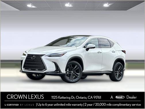 Eminent White Pearl 2025 Lexus NX 450h+ Luxury