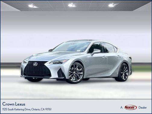 Silver 2021 Lexus IS 350 Base