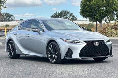Silver 2021 Lexus IS 350 Base