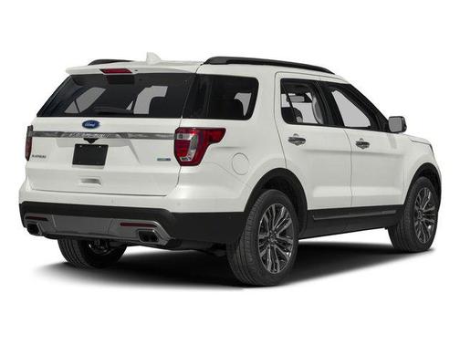 Maroon 2017 Ford Explorer Platinum