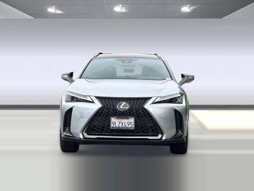 Cloudburst Gray with Obsidian Roof 2024 Lexus UX 250h F Sport