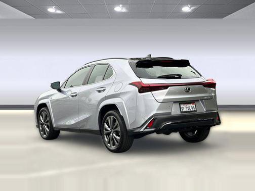 Cloudburst Gray with Obsidian Roof 2024 Lexus UX 250h F Sport