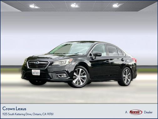 Crystal Black Silica 2018 Subaru Legacy Limited