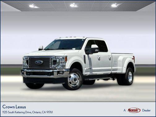 Star White Metallic Tri-Coat 2021 Ford F-350 Lariat
