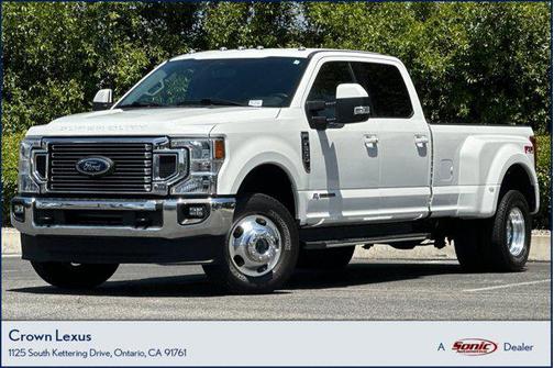 Star White Metallic Tri-Coat 2021 Ford F-350 Lariat