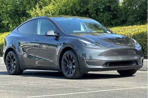 Stealth Grey 2024 Tesla Model Y Long Range Dual Motor All-Wheel Drive