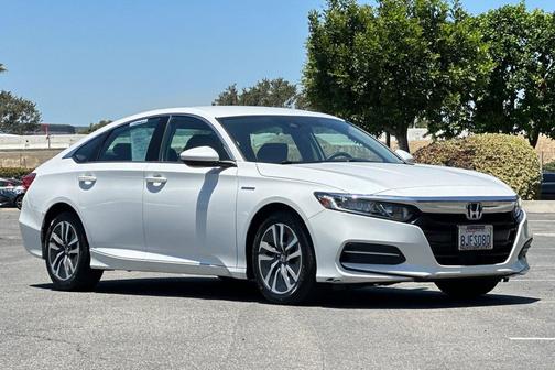 Platinum White Pearl 2019 Honda Accord Hybrid Base