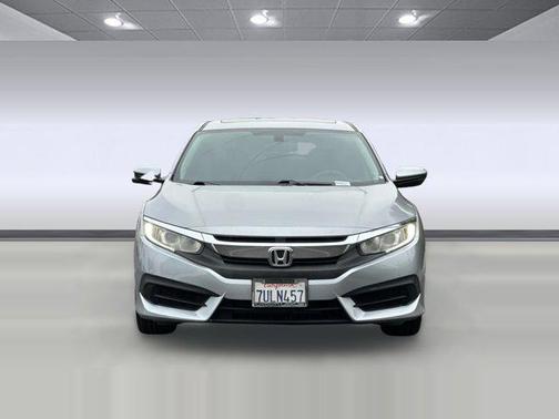 Lunar Silver Metallic 2016 Honda Civic EX