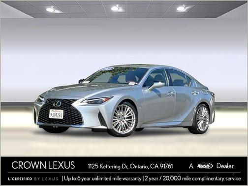 Silver 2023 Lexus IS 300 Base
