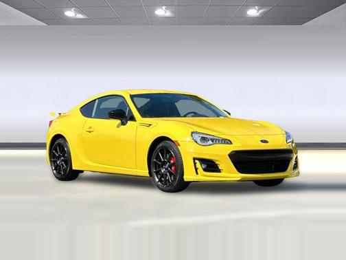 2017 Subaru BRZ Series. Yellow